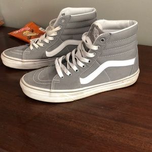 Vans Sk8 Highs Gray 6.5Y